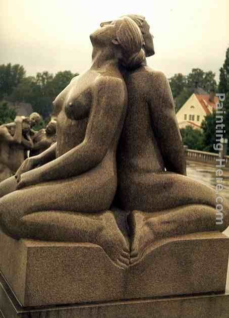 Gustav Vigeland Man and Woman